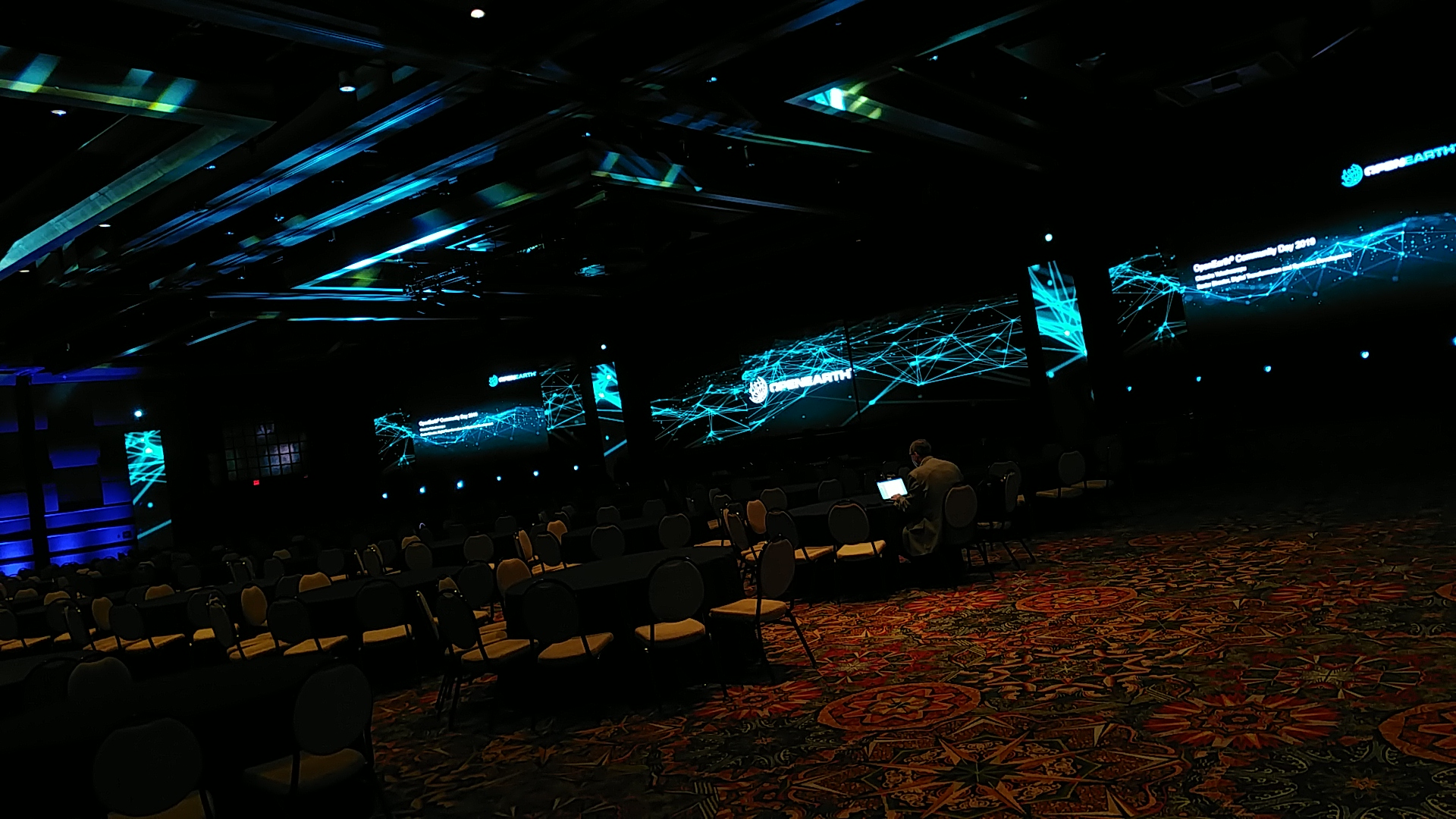 OpenEARTH Conference LED Graphics